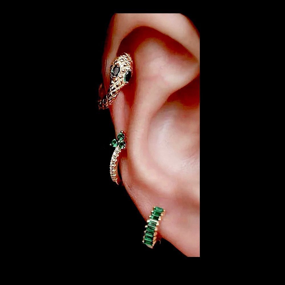 Trio Earrings- Serpent Ear Jewelry l New